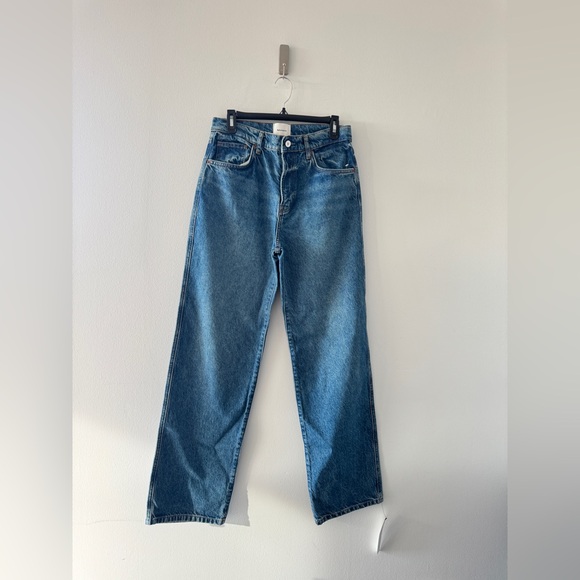 REFORMATION Val 90’s Mid Rise Straight Leg Jeans 27 - Picture 4 of 8